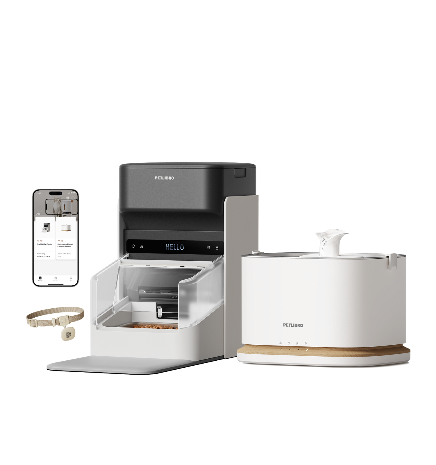 RFID Smart Feeder & Smart Fountain Bundle