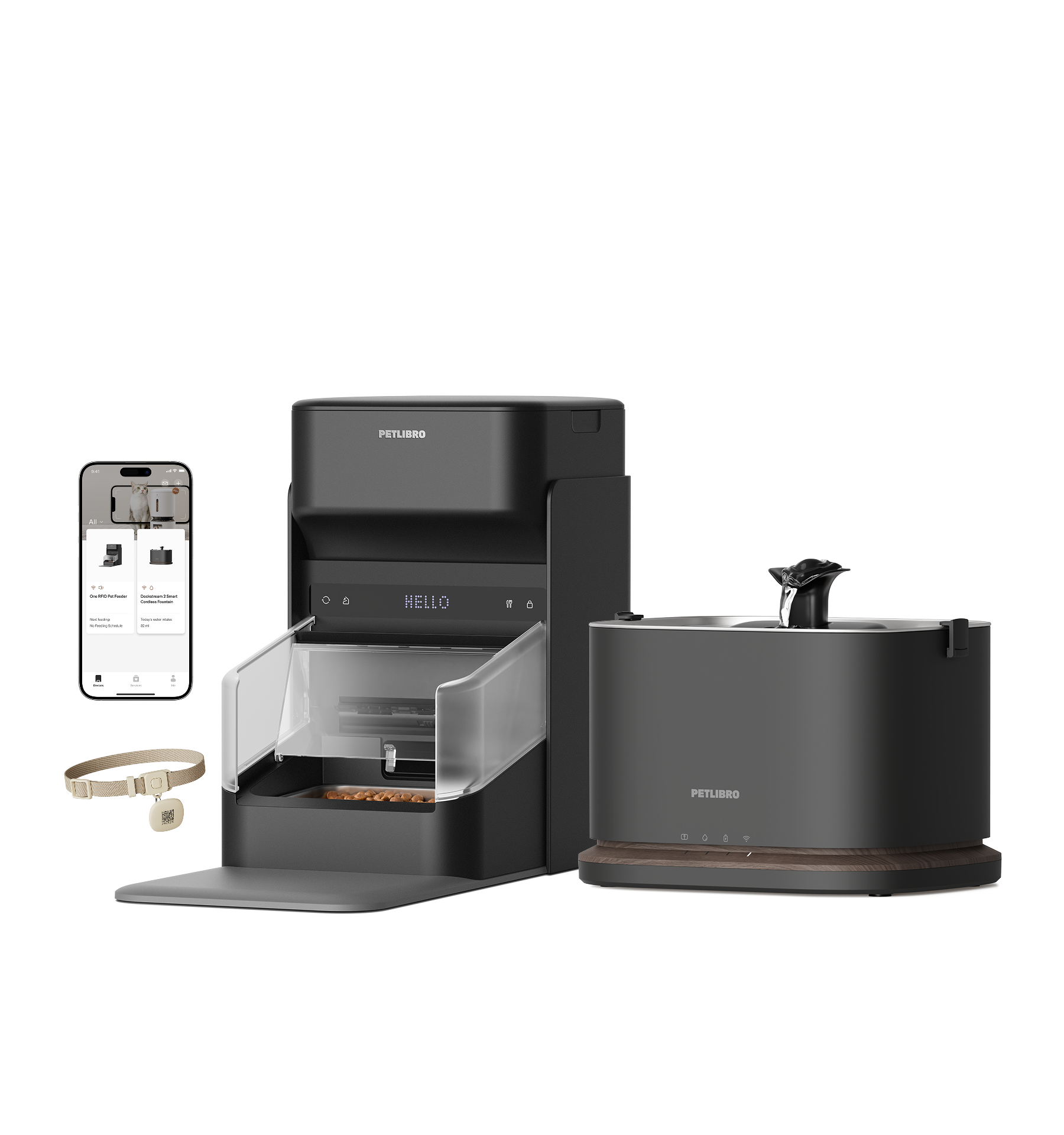 RFID Smart Feeder & Smart Fountain Bundle