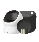 Petlibro PETLIBRO cat pet litter box kit with mat and filters; mentions fountain and automatic feeder for smart pet care