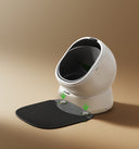 Petlibro PETLIBRO cat pet litter box with black mat; mentions fountain and automatic feeder keywords for e-commerce SEO