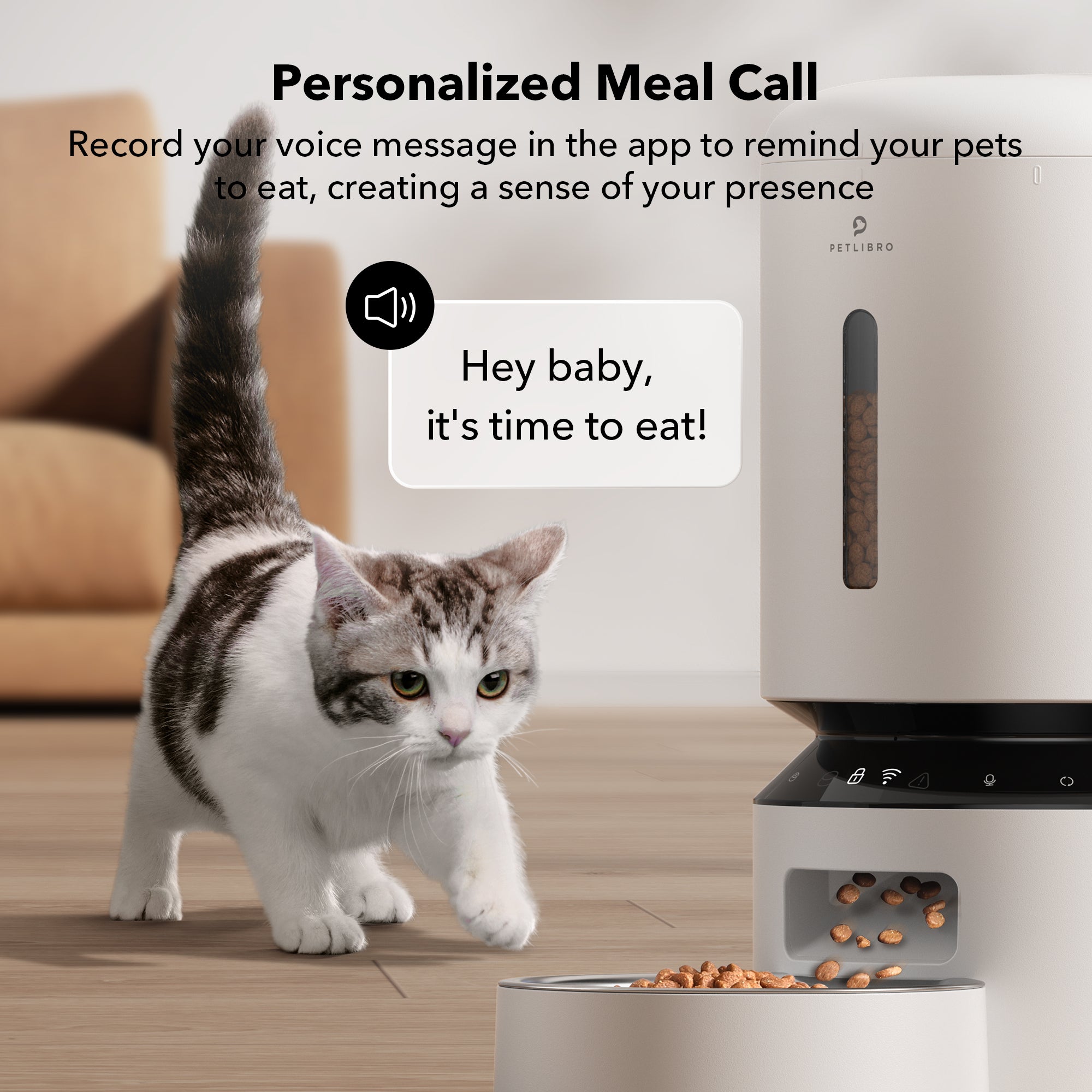 Rotating cat outlet feeder