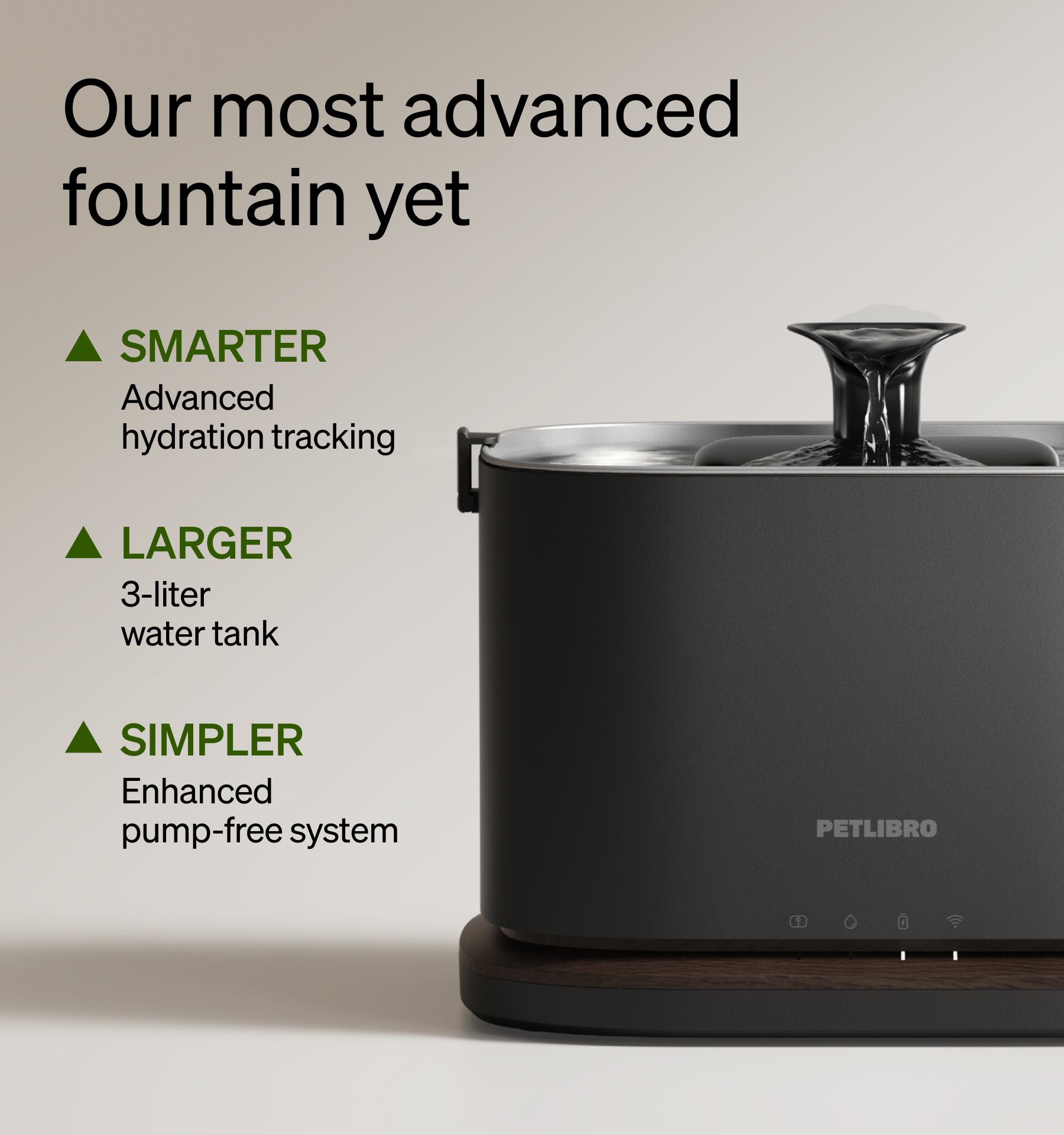PETLIBRO Dockstream 2 Smart Fountain | Wireless Cat Water Fountain