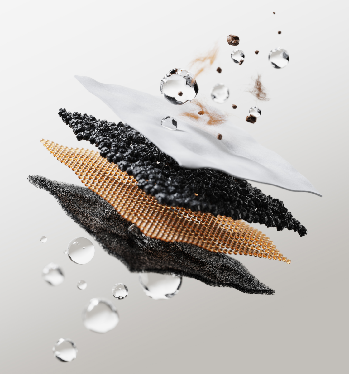 Petlibro PETLIBRO filtre multicouche pour animal de compagnie, chat; fontaine à eau, bac à litière, distributeur automatique de nourriture