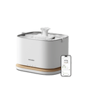 Petlibro PETLIBRO fontaine à eau blanche pour animal de compagnie, chat; mention distributeur automatique de nourriture et bac à litière sur app