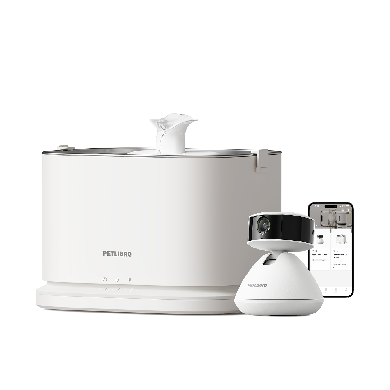 Scout Smart Camera & Dockstream 2 Smart Fountain