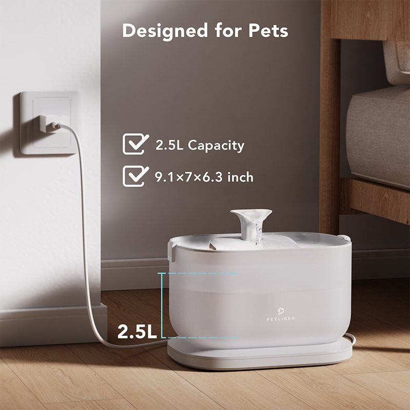 PETLIBRO PLWF105 Dockstream App Monitoring Automatic Pet Water Fountain